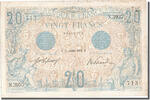 France 20 Francs Banknote, 20 F 1905-1913 ''Bleu'', 1913-01-21 -