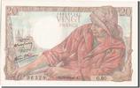 France 20 Francs Banknote, 20 F 1942-1950 ''Pêcheur'', 1943-04-15 -