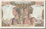 France 5000 Francs Banknote, 5 000 F 1949-1957 ''Terre et Mer'' -