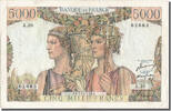 France 5000 Francs Banknote, 5 000 F 1949-1957 ''Terre et Mer'' -
