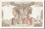 France 5000 Francs Banknote, 5 000 F 1949-1957 ''Terre et Mer'' -