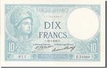France 10 Francs 1928 Banknote, 10 F 1916-1942 ''Minerve'', 1928-04-12 VZ+ 551.82 元  ＋  41.42 元 运费