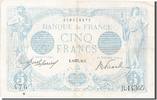 France 5 Francs Banknote, 5 F 1912-1917 ''Bleu'', 1916-10-12 -