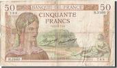 France 50 Francs Banknote, 50 F 1934-1940 ''Cérès'', 1935-10-17 -
