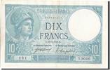 France 10 Francs Banknote, 10 F 1916-1942 ''Minerve'', 1921-04-16 -
