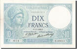 France 10 Francs 1928 Banknote, 10 F 1916-1942 ''Minerve'', 1928-03-07 VZ+ 602.02 元  ＋  41.42 元 运费