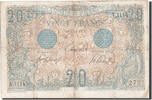 France 20 Francs Banknote, 20 F 1905-1913 ''Bleu'', 1912-02-01 -
