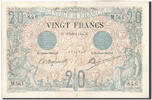 France 20 Francs Banknote, 20 F 1874-1905 ''Noir'', 1904-07-18 -