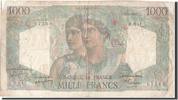 France 1000 Francs 1950 Banknote, 1 000 F 1945-1950 ''Minerve et Hercule... 124.84 元  ＋  41.34 元 运费