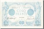 France 5 Francs 1916 Banknote, 5 F 1912-1917 ''Bleu'', 1916-11-11 VZ+ 2,418.12 元  ＋  41.42 元 运费