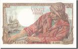 France 20 Francs Banknote, 20 F 1942-1950 ''Pêcheur'', 1943-10-07 -