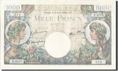 France 1000 Francs Banknote, 1 000 F 1940-1944 ''Commerce et Industrie'' -