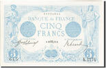 France 5 Francs Banknote, 5 F 1912-1917 ''Bleu'', 1912-10-28 -