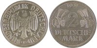 GERMANY - FEDERAL REPUBLIC 2 Mark Coin, Stuttgart -