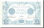 France 5 Francs 1916 Banknote, 5 F 1912-1917 ''Bleu'', 1916-04-11 VZ+ 2,418.12 元  ＋  41.42 元 运费