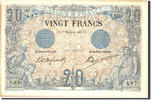 France 20 Francs Noir, 1904-10-05, S.830 -