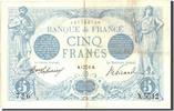 France 5 Francs Banknote, 5 F 1912-1917 ''Bleu'', 1915-05-01 -