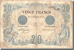 France 5 Francs 20 F 1874-1905 ''Noir'', 1874-09-25 -