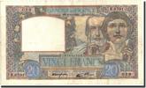 France 20 Francs 20 F 1939-1942 ''Science et Travail'', 1941-12-04 -