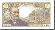 France 5 Francs Pasteur, 1970-01-08, Fayette:61.12, KM:146b -