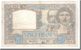 France 20 Francs Science et Travail, 1940-10-17 -