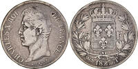 France 5 Francs Coin, Charles X, Nantes, Silver, KM:728.12 -