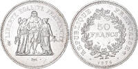 France 50 Francs Coin, Hercule, Paris, Silver, KM:941.1 -