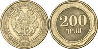 Armenia 200 Dram 2003 Brass, KM:96 STGL 99.99 元  ＋  41.42 元 运费