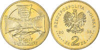 Poland 2 Zlote Warsaw, Brass, KM:558 -