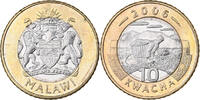 Malawi 10 Kwacha Bi-Metallic, KM:58 -
