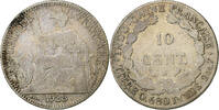 French Indochina 10 Cents French Indo-China, Paris, Silver, KM:16.1 -