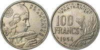 France 100 Francs Cochet, Copper-nickel, KM:919.1 -