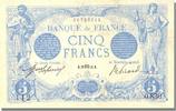 France 5 Francs Banknote, 5 F 1912-1917 ''Bleu'', 1912-08-22 -
