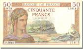France 50 Francs Banknote, 50 F 1934-1940 ''Cérès'', 1937-02-25 -