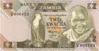 Zambia 2 Kwacha Banknote, KM:24c -