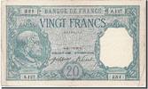 France 20 Francs Banknote, 20 F 1916-1919 ''Bayard'', 1916-07-20 -