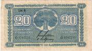 Finland 20 Markkaa S -