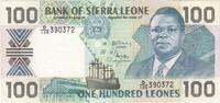 Sierra Leone 100 Leones 1990-09-26 -