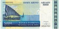 Madagascar 5000 Ariary Banknote, KM:84 -