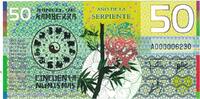 Australia Tourist Banknote Banknote, 2013, 50 dollars ,Colorful Plastic -