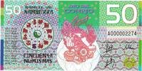 Australia Tourist Banknote Banknote, 50 dollars ,Colorful Plastic -