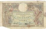 France 100 Francs Luc Olivier Merson, B.61601, Fayette:25.33 -