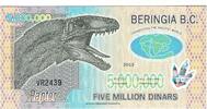 Canada Dinar Banknote, 5000000 BERINGIA B C -