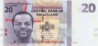 Swaziland 20 Emalangeni 2017-09-06, KM:37a -