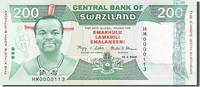 Swaziland 200 Emalangeni 2008 Banknote, 2008-04-19 UNZ 509.98 元  ＋  41.42 元 运费