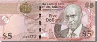 Bahamas 5 Dollars Banknote -