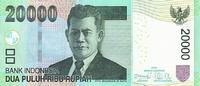 Indonesia 20,000 Rupiah Banknote -