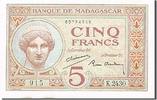 Madagascar 5 Francs 1930 Banknote UNZ 828.35 元  ＋  41.42 元 运费