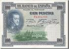Spain 100 Pesetas Banknote, 1925-07-01 -