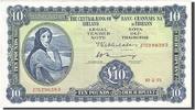 Ireland - Republic 10 Pounds Banknote, 1975-02-10 -